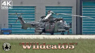 [4K] 'Wildcat05' AS532 Cougar RNLAF (S-442) | departing EHKD