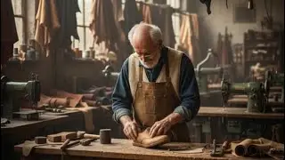 Cow Leather Cutting & Hand Stitching Process | Traditional Craftsmanship