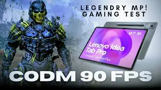 LENOVO Idea Tab Pro / Moto Pad 60 Pro  CODM Gaming Test (120 FPS + Screen Recording)