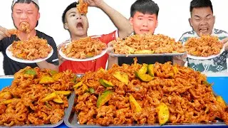 Hưng Troll | Thử Thách Người Cuối Cùng Ngừng Ăn Chân Gà Sốt Thái Vs Samyang x2 Thắng Nhận 500$