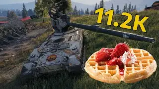Hirschkäfer • 11.2K Damage - German Waffle • WoT Gameplay