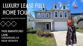 Luxury Home for Lease in Edinburgh, Chesapeake VA 3 bed 2.5 bath Pool, Park & More | #USA