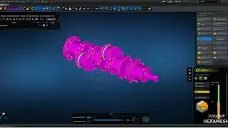 Apex - Crankshaft HexaMesh