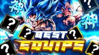 ULTIMATE EQUIPMENT GUIDE FOR ZENKAI LF SSB GOKU/VEGETA! THE FIRST TAG UNIT!| Dragon Ball Legends