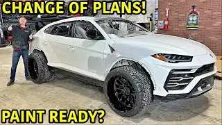 Rebuilding A Wrecked Lamborghini Urus Part 18!!!