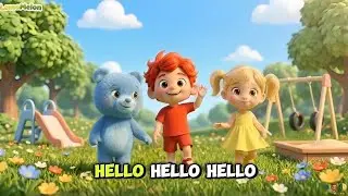 Nursery Rhymes for Kids 🎵 | Hello Song, ABC & Colors | Blue, Reddy & Yella @LemoMelonkids 