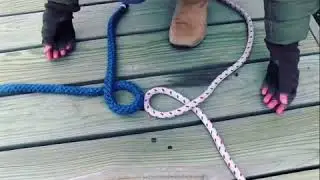 How to tie The Zeppelin Bend