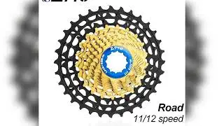 #ZTTO Ultraight 11 12 Speed Road Bike Cassette 11s 12s 11-28/30/32/34/36T ULT Sprocket 11s 34T Gold