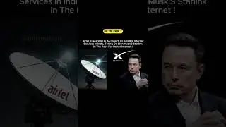 Airtel Challenges Elon Musk&rsquo;s 'Starlink' with Satellite Internet Launch ! #shorts #elonmusk