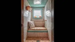 Design a Spa - Like Retreat with Stone Shower Niche Trim Ideas