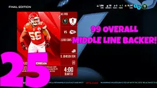 FINAL EDITION DERRICK JOHNSON! 93 OVERALL KC CHIEFS CHALLENGE! - MUT 16 SOLO CHALLENGES EP. 25