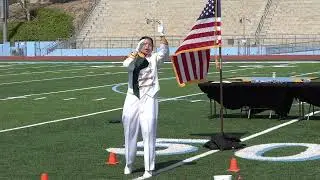 Drum Major Madison Lee - Field Conducting Masters - 2024 California Drum Major Championships