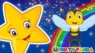 Twinkle Twinkle Little Star + Honey Bees - Nursery Rhymes & Kids Songs | Baby Songs