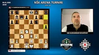 IZVEŠTAJ SA TURNIRA - NŠK ARENA 01,  PREGLED 4 KOLA