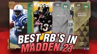 BEST RUNNINGBACKS IN MADDEN 21 ULTIMATE TEAM (UPDATED)