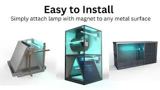 24 V UV Lamp for A/C Cooil Systems (Up to 5 Ttons)