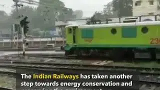 Indian Railways has successfully tested battery-operated dual mode shunting locomotive 'Navdoot'