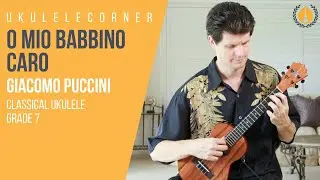 O Mio Babbino Caro performed on Ukulele by Jeff Peterson