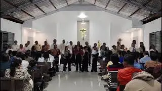 SIMBANG GABI DAYGON presentation at Malaiba Chapel by: MALAIBA AND DAHLIA CHOIR December 20, 2025