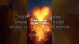 &ldquo;What we achieve inwardly will change outer reality.&rdquo; &mdash; Plutarch
