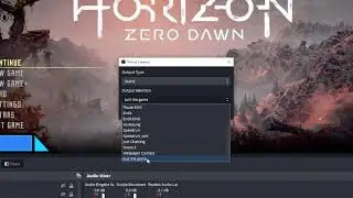 HZD LoadRemover Virtual Cam Setup with OBS 28 (or newer)