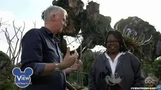 Pandora: The World of AVATAR Tour with James Cameron, Navi River Journey Boat Ride Footage