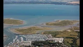 Lymington Yacht Haven flyover