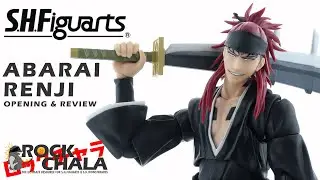 【Rockchala】S.H Figuarts Bleach Abarai Renji Review Unboxing  SHF