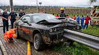 Craziest Dodge Challenger Police Chases - Caught on Dashcam