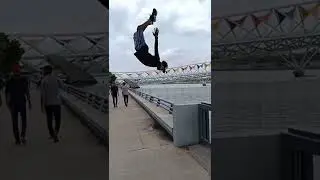 fire 🔥 #parkour #flips #freerunning #pkfr #hard