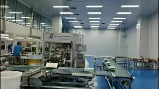 Mid-speed semi-auto adult pants packing machine