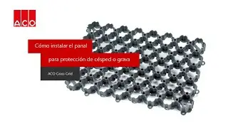 ACO | Instalaci&oacute;n del protector de suelo Grass Grid