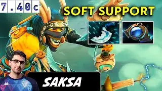 Saksa Shadow Shaman Soft Support - Dota 2 Patch 7.40c pro Player Full Gameplay