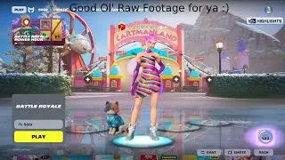 Just the nice raw footage of Fortnite