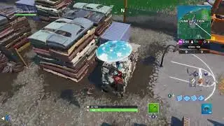 Search The Treasure Map Signpost In Junk Junction - Fortnite Season 8