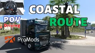 ProMods Corsica Scenic Route | ETS2 Logitech G29 Gameplay
