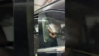 Car Window Film Installation New 2025 STYLE || Car window filming || Car front window Tint ||