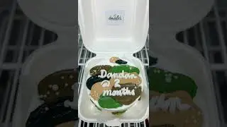 Marking 2 months with this delightful bento cake for Dandan. Perfect small treat for a big occasion!