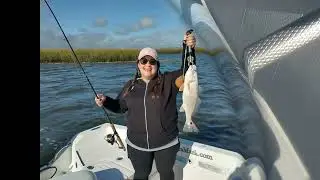 Weakfish Makes The Slam Here at Amelia Island,Florida