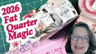 Let's Use Up Some Fat Quarters! Cut Charm Squares, Layer Cakes & Jelly Rolls
