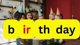 IR, ER, UR, AR, OR. Зөв унших дүрэм. #englishgrammar
