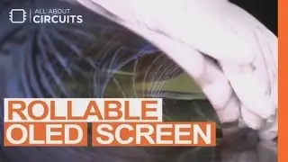 Rollable OLED Screen - TV rolls up like a piece of paper