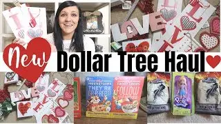 NEW DOLLAR TREE HAUL 2019 | VALENTINES DECOR AND NEW HOME DECOR ITEMS | NAME BRAND ITEMS