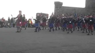 Cadets Beating Retreat Edinburgh Castle 26th April 2014