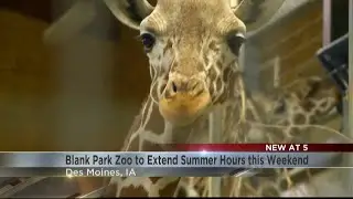 Blank Park Zoo offers extended summer offers starting Memorial Day weekend