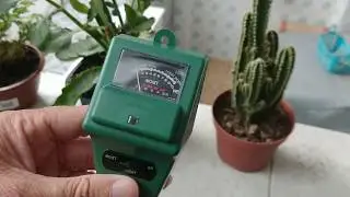 Medidor de Umidade do Solo, PH do Solo e Luminosidade para a planta.