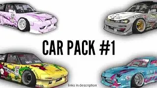 FR LEGENDS CAR PACK #1 CUSTOM LIVERYS