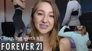NO BS Forever 21 Activewear Try on + Review [SQUAT TESTED] | Bec's Vlogs