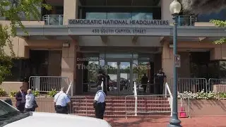 A bomb threat at the DNC headquarters was determined to be not credible