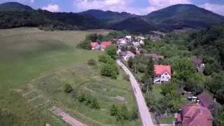 Obec ČIERNA LEHOTA z vtáčej perspektívy